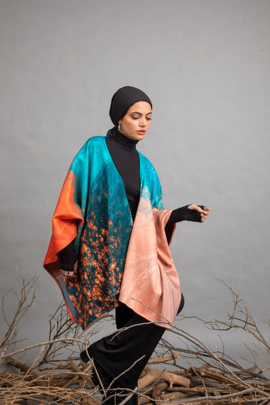 Double Face Winter Cape