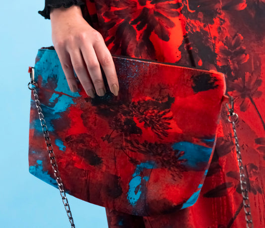 Artistic Clutch Bag