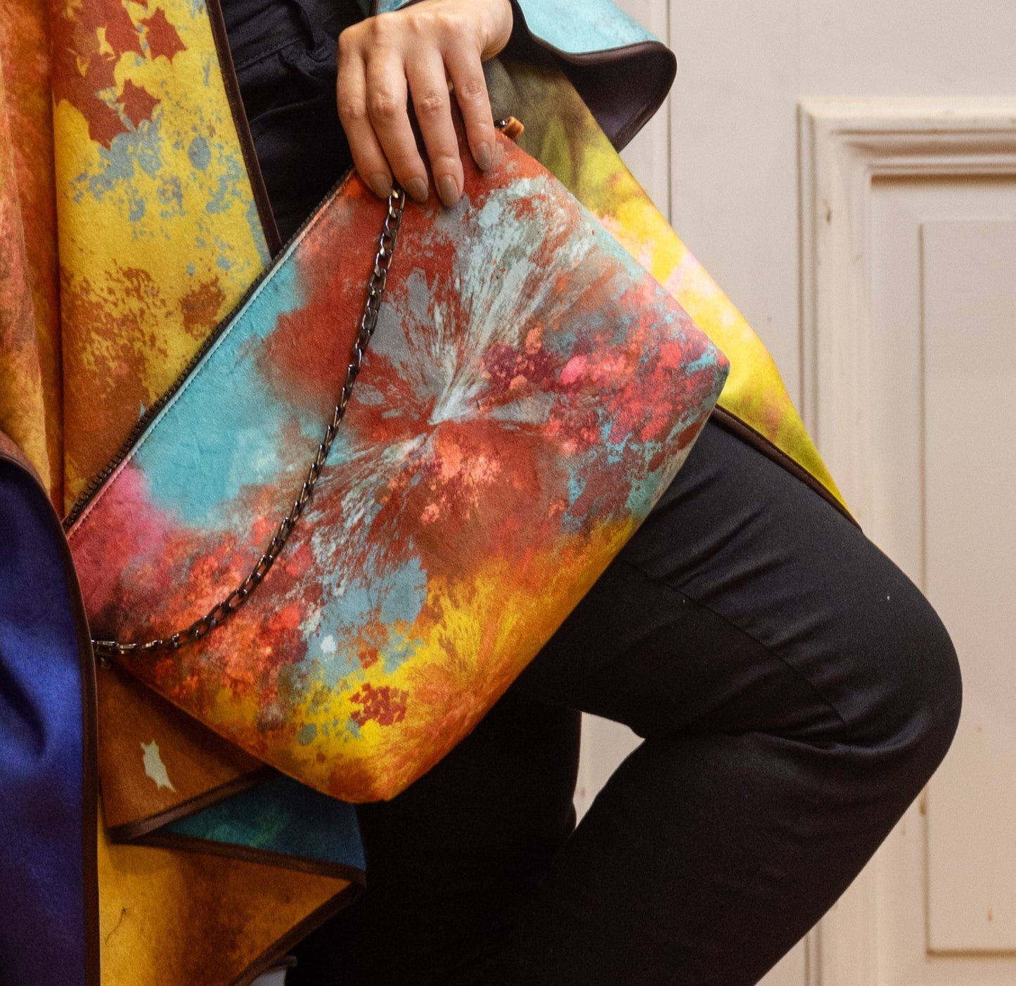 Artistic Clutch Bag