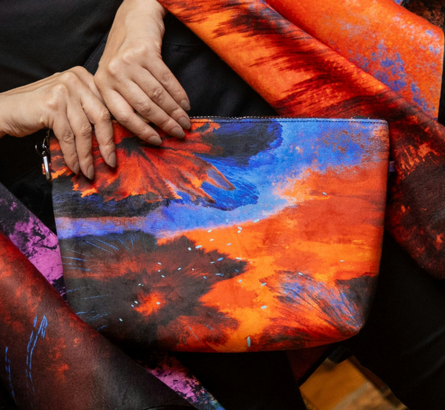 Artistic Clutch Bag