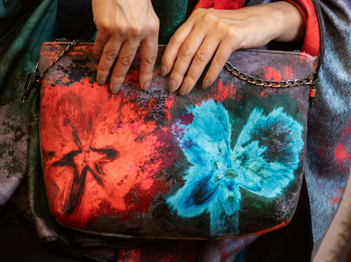 Artistic Clutch Bag