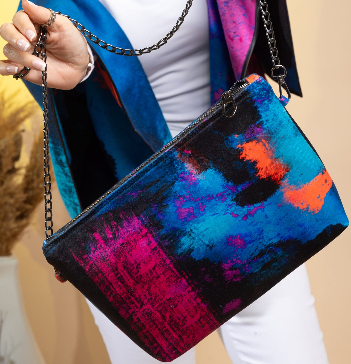 Artistic Clutch Bag