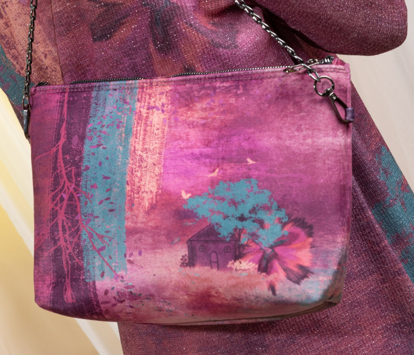 Artistic Clutch Bag