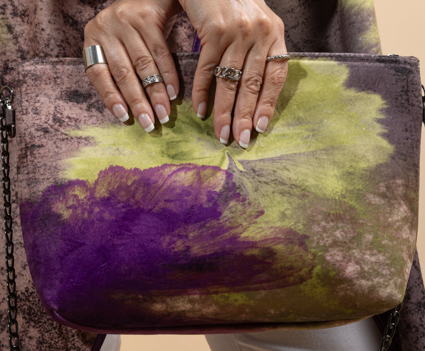 Artistic Clutch Bag