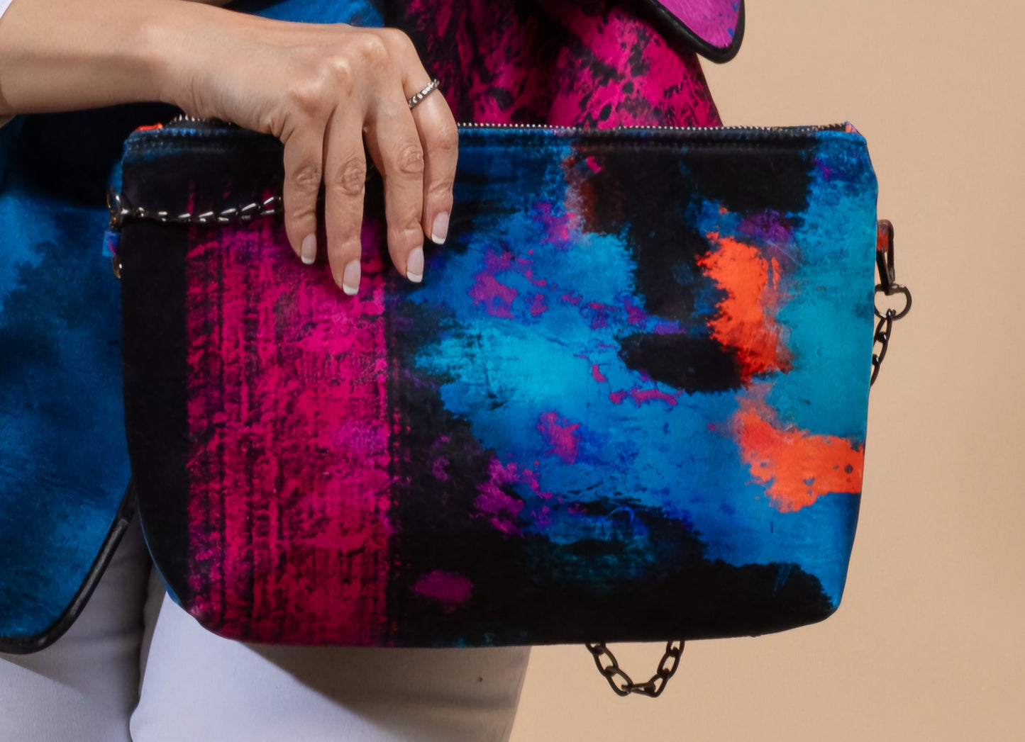 Artistic Clutch Bag