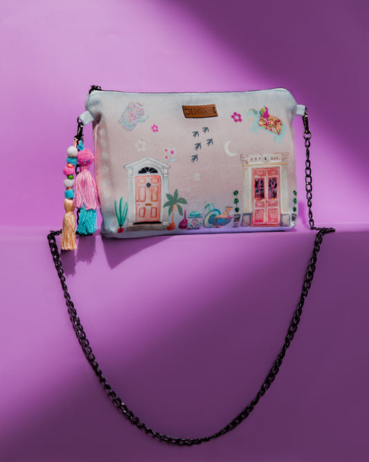 Artistic Clutch Bag